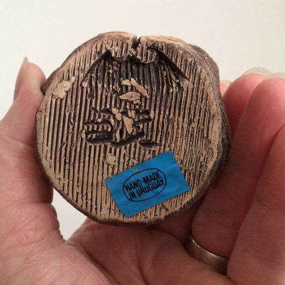 Vintage hand sculpted in Uruguay cheeky monkey - Picture 6 of 6